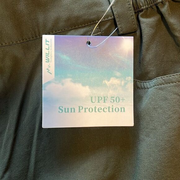 NEW WITH TAGS WOMEN’S WILLIT UPF 50+ LARGE HIKE/GOLF 7” HI-RISE SHORTS - Picture 8 of 9